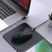 HXSJ T20 Black 2.4GHz Rechargeable Wireless Mouse - 5