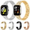 Xiaomi Smart Band 10/9/8 Diamond Stainless Steel Watch Band Silver - 3