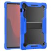 Samsung Galaxy Tab S10 FE+ Shockproof Silicone PC Case, Black/Blue - 2