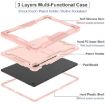 Samsung Galaxy Tab S10 FE+ Shockproof Silicone Case Rose Gold - 3