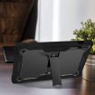 Shockproof Silicone Hybrid Case for Samsung Galaxy Tab S10 FE+ (Black) - 6