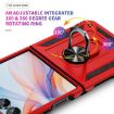 Samsung Galaxy Z Flip7 5G Shockproof Case with Holder (Red) - 4