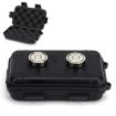 Black Outdoor Magnetic Car Key Storage Box Tool Case - 1