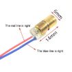 10pcs Pack 3V Adjustable Red Dot Diode Laser Module Head - 5