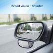 360 Rotating Blind Spot Wide-angle Rear-view Mirror (Black) - 5