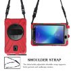 Shockproof Red Case for Galaxy Tab Active 2 8.0 with Grip & Pen Slot - 3