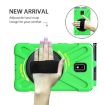 Green Shockproof Case for Samsung Galaxy Tab Active 2 with Strap & Slot - 4