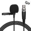 4 Pin XLR Lavalier Microphone, Metal, 1.5m Cable Length - 1