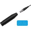 4 Pin XLR Lavalier Microphone, Metal, 1.5m Cable Length - 4