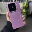 Xiaomi 13 MagSafe Litchi Grain TPU Case - Sunset Purple - 2