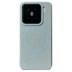 Xiaomi 15 Light Blue Litchi Grain MagSafe TPU Thin Circle Case - 1