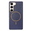 Samsung Galaxy S23 5G MagSafe TPU Case Dark Blue Orange - 1