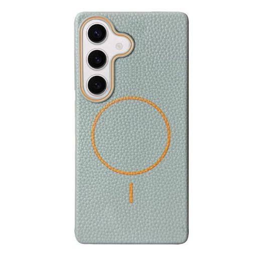 Samsung Galaxy S24 5G Blue Orange TPU MagSafe Phone Case - 1