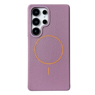 Samsung Galaxy S24 Ultra 5G MagSafe TPU Case, Purple Orange - 1