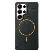 Samsung Galaxy S25 Ultra 5G MagSafe TPU Case (Black Orange) - 1