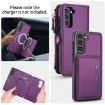 Galaxy S21 FE 5G Leather Wallet Case with Lanyard (Dark Purple) - 3