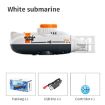LSRC Children's Mini RC Submarine Toy with USB Charging (White) - 3