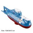 Mini USB Charging Remote Control Submarine Toy - Blue - 2