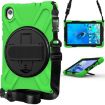 Shockproof Green Case for Lenovo Tab M8 (2020) with Straps & Holder - 5