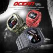 Lokmat OCEAN Smart Watch, 1.14" TFT, IP68, Sleep/Sport, Wine Red - 4