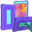 Galaxy Tab A 8.0 (2019) Shockproof Case, Purple Mint Green - 1