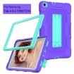 Galaxy Tab A 8.0 (2019) Shockproof Case, Purple Mint Green - 2