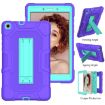 Galaxy Tab A 8.0 (2019) Shockproof Case, Purple Mint Green - 4