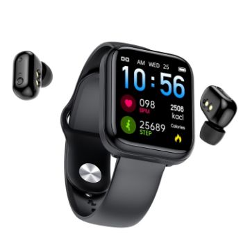 X8 1.69" Smart Bracelet with Bluetooth Earphone, Sleep/Health Monitor - 1