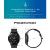 T88 Grey 1.28" Smart Watch, IP67, Temp/Sleep/Heart Monitoring - 3
