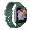 P6 1.54" IP68 Waterproof Smartwatch, Bluetooth Call & Monitoring Green - 2