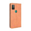 Ulefone Note 11P Brown Leather Flip Case with Card Slots & Holder - 3