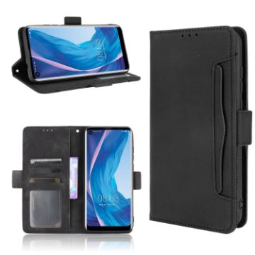 Ulefone Note 11P Black Leather Case with Holder & Card Slots - 1