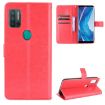Ulefone Note 11P Red Leather Flip Case with Card Slots & Holder - 1
