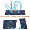 Samsung Galaxy Tab A7 10.4 Case with Holder & Strap (Navy/Blue) - 2