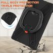 Samsung Galaxy Tab A7 10.4 Case with Holder & Strap (Black) - 3