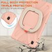 Galaxy Tab A7 10.4 2020 Case with Holder & Strap, Rose Gold - 3