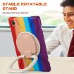 Galaxy Tab A7 10.4 Case: Silicone + PC, Holder & Strap, Red - 6