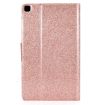 Samsung Galaxy Tab A7 Lite Glitter Flip Case with Holder - Rose Gold - 3