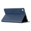 Samsung Galaxy Tab A7 10.4 Leather Case - Dark Blue, Card Slots - 5