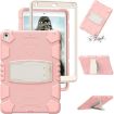 iPad Pro 10.5 Shockproof Case with Holder - Cherry Blossoms Pink - 3