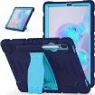Samsung Galaxy Tab S6 T860 Shockproof Case with Holder (Navy+Blue) - 2