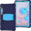 Samsung Galaxy Tab S6 T860 Shockproof Case with Holder (Navy+Blue) - 3