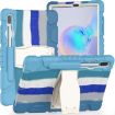 Galaxy Tab S6 T860 Shockproof Case: 3-Layer Protection, Holder - 1
