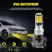 V6 P13W 30W 3000LM IP65 LED Fog Light, Double Color 30LEDs SMD-2525 - 5
