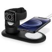 2 In 1 Magsafe Charger Stand for Apple Watch & iPhone - Black - 5