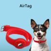 Yellow Shockproof Silicone Pet Collar Cover Case for AirTag - 6