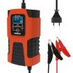 FOXSUR 2A 6V/12V Car/Motorcycle Smart Battery Charger, EU Plug, Red - 5