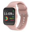 CS201C 1.3" IPS Waterproof Smartwatch, Heart Rate & Sleep Monitor Pink - 1