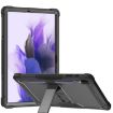 Shockproof Black Case with Holder for Samsung Galaxy Tab S7 FE - 1