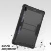 Shockproof Black Case with Holder for Samsung Galaxy Tab S7 FE - 5